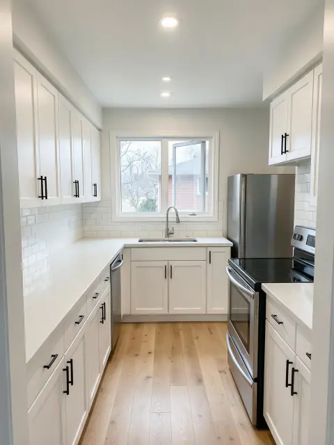 White remodel
